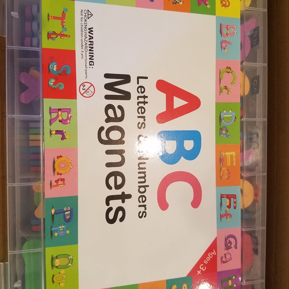 Morfone 250+PCS Magnetic Letters, #'s Set w/board